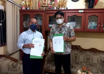 Sekolah Tinggi Ilmu Ekonomi Widya Darma Kotamobagu Melakukan MOU dengan Sekolah Tinggi Ilmu Ekonomi Eben Haezer Manado