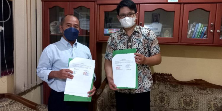 Sekolah Tinggi Ilmu Ekonomi Widya Darma Kotamobagu Melakukan MOU dengan Sekolah Tinggi Ilmu Ekonomi Eben Haezer Manado