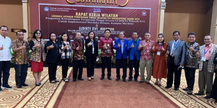 LLDIKTI Wilayah XVI sukses gelar Rapat Kerja tahunan di Manado.