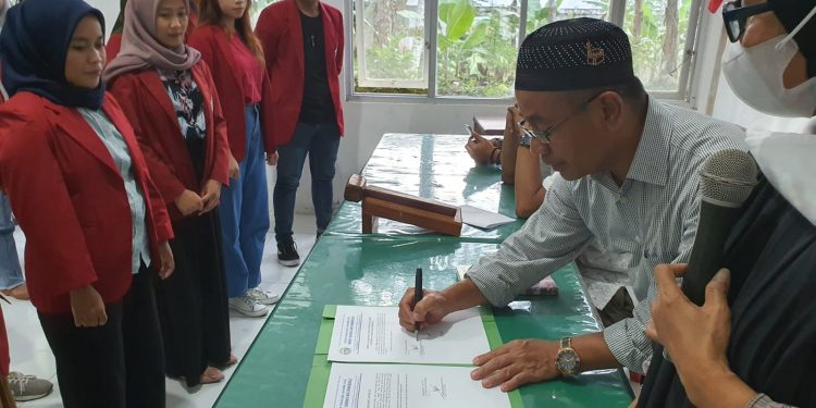 Pelantikan Pengurus BEM STIE Widya Darma Kotamobagu Periode 2022-2024