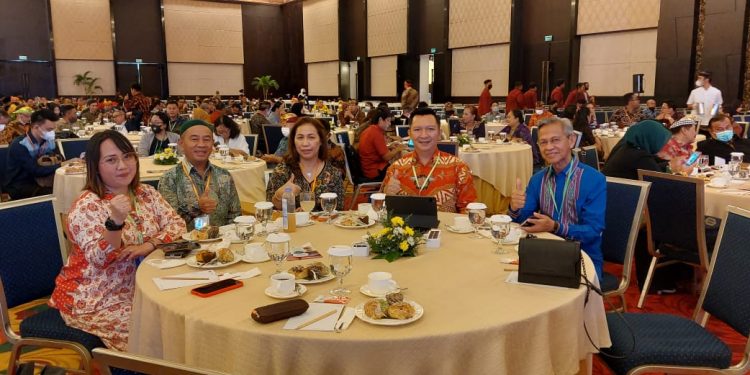 Kegiatan Aliansi Penyelenggara Perguruan Tinggi (APERTI) di Denpasar Bali Tahun 2022.